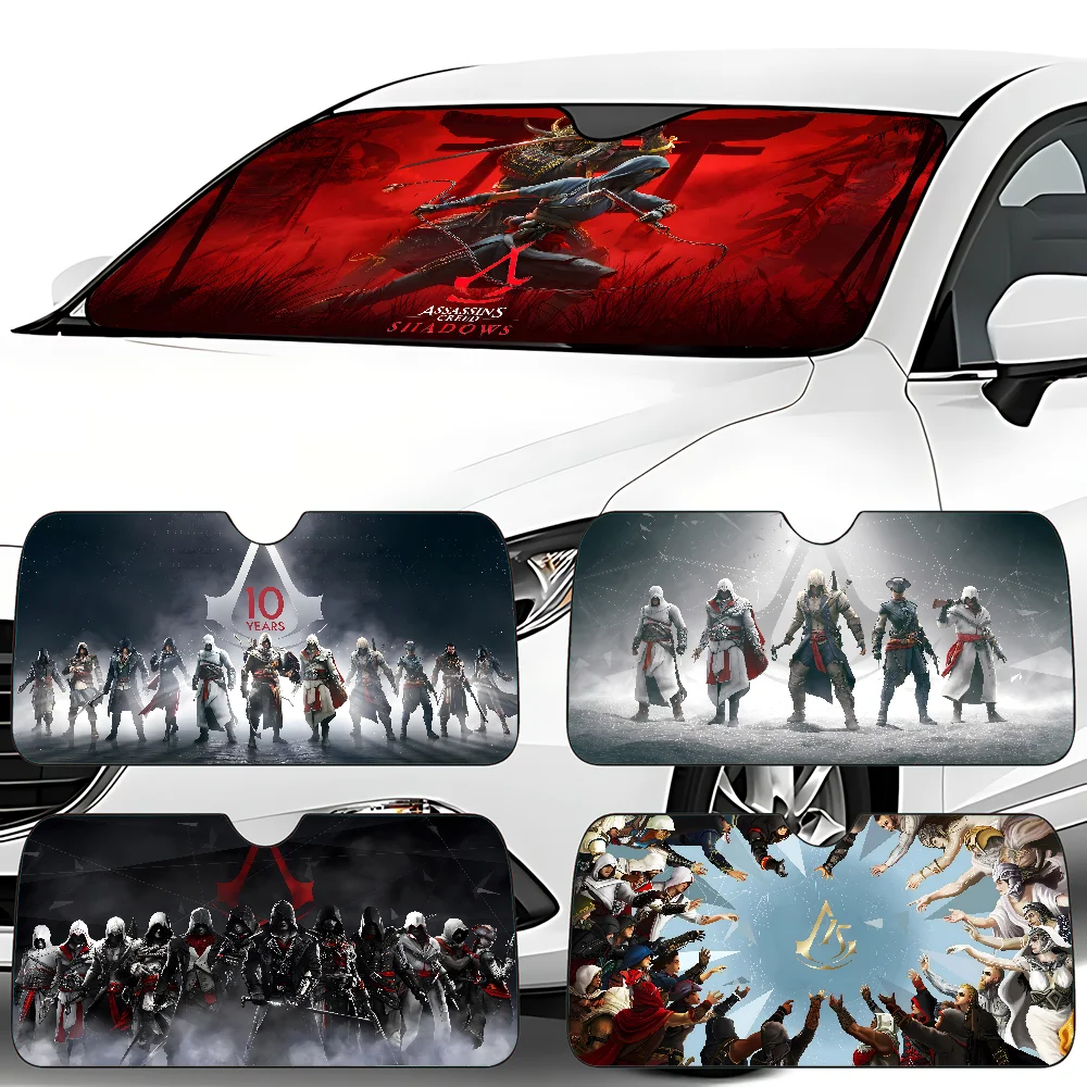 A-Assassins C-Creed Car SunShade Windscreen Front Window Visor 70x130cm Sun Visor Solar Protect Plaid Gift Novelty Car
A-Assassins C-Creed Car SunShade Windscreen Front Window Visor 70x130cm Sun Visor Solar Protect Plaid Gift Novelty Car