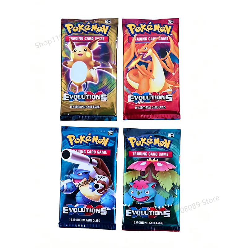 360pcs Pokemon Cards Evolutions Battle Style Booster Box Trading Card Game TCG Children Collectible Pokemon Cards Toy
360pcs Pokemon Cards Evolutions Battle Style Booster Box Trading Card Game TCG Children Collectible Pokemon Cards Toy