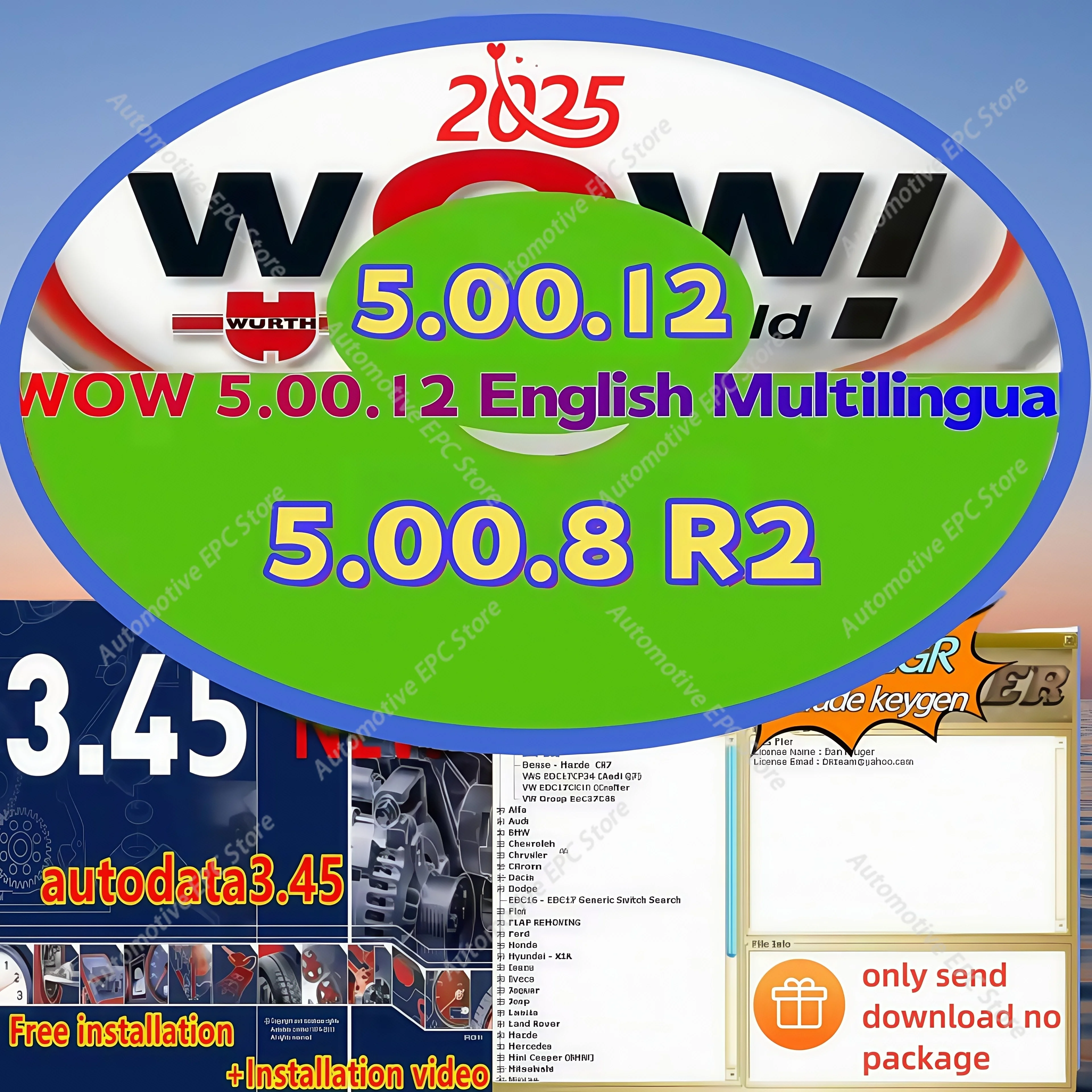 Самое популярное программное обеспечение 2026: Wurth Wow 5.00.12 и Diagnostic Magic 5.00.8 R2 — Empowered by Kengen Tool, 9 языков на кончиках пальцев
Самое популярное программное обеспечение 2026: Wurth Wow 5.00.12 и Diagnostic Magic 5.00.8 R2 — Empowered by Kengen Tool, 9 языков на кончиках пальцев