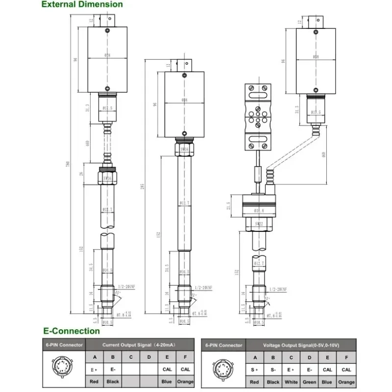 Датчик давления экструдера 2026 (0-10В, 4-20 мА) с функцией измерения температуры для контроля давления расплава в экструдере
Датчик давления экструдера 2026 (0-10В, 4-20 мА) с функцией измерения температуры для контроля давления расплава в экструдере