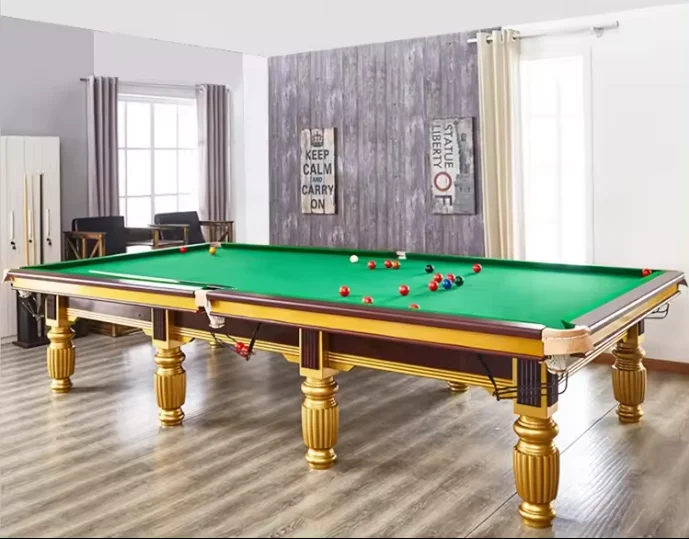 China Top Sale New Design 12ft Standard Size Star Tournament Quality Games Play Snooker Table with Heater and Accessoriespromot
China Top Sale New Design 12ft Standard Size Star Tournament Quality Games Play Snooker Table with Heater and Accessoriespromot