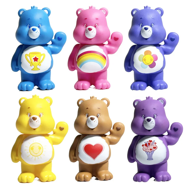 6 шт., фигурки Carebears Blind Box, кукла, корейская ограниченная серия, мини-мультяшная фигурка медведя, модные игрушки ручной работы, коллекционные
6 шт., фигурки Carebears Blind Box, кукла, корейская ограниченная серия, мини-мультяшная фигурка медведя, модные игрушки ручной работы, коллекционные