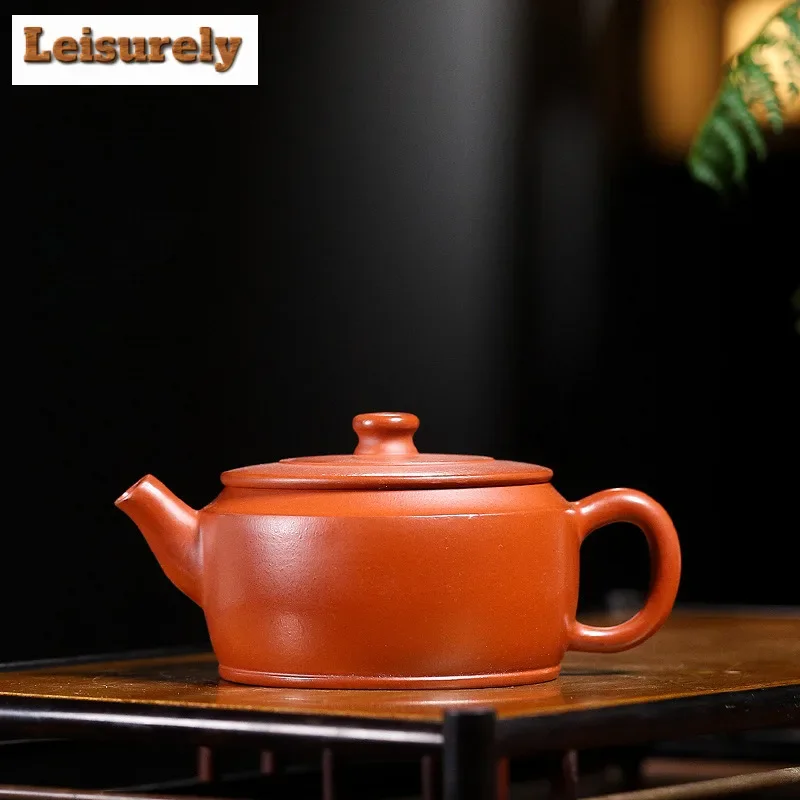 190ml Luxury Yixing Purple Clay Teapots Handmade Large Caliber Pot Raw Ore Red Zhu Mud Kettle Chinese Zisha Tea Set Tea Services
190ml Luxury Yixing Purple Clay Teapots Handmade Large Caliber Pot Raw Ore Red Zhu Mud Kettle Chinese Zisha Tea Set Tea Services