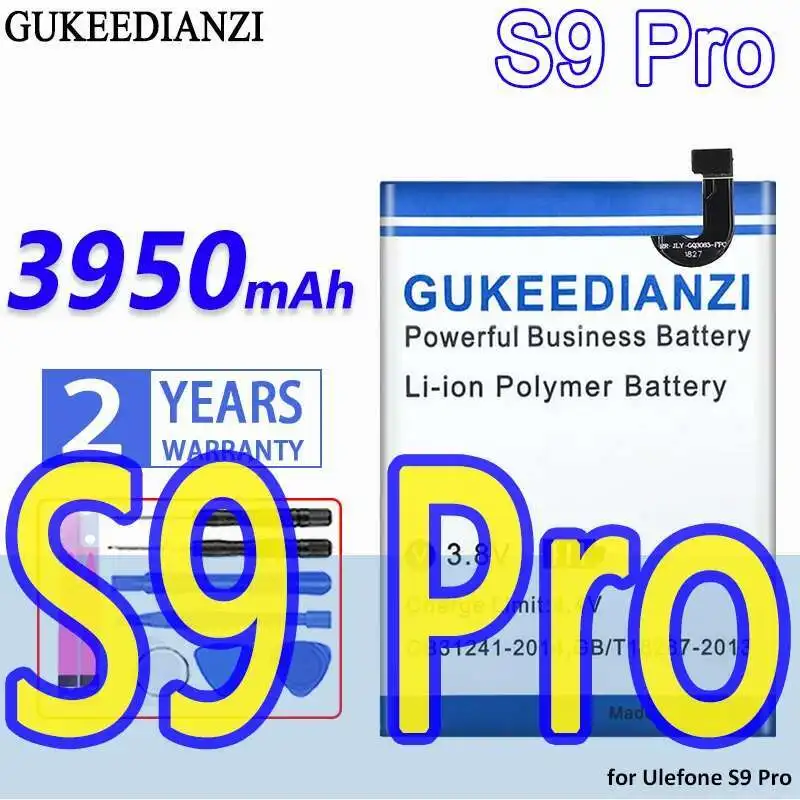 Долговечный аккумулятор для мобильного телефона Ulefone S9 Pro S9Pro, надежная замена 3950 мАч
Долговечный аккумулятор для мобильного телефона Ulefone S9 Pro S9Pro, надежная замена 3950 мАч