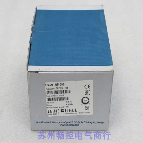 * Точечные продажи * Новый кодировщик LEINE & LINDE Linnaeus 507687-03 Spot RSI593
* Точечные продажи * Новый кодировщик LEINE & LINDE Linnaeus 507687-03 Spot RSI593