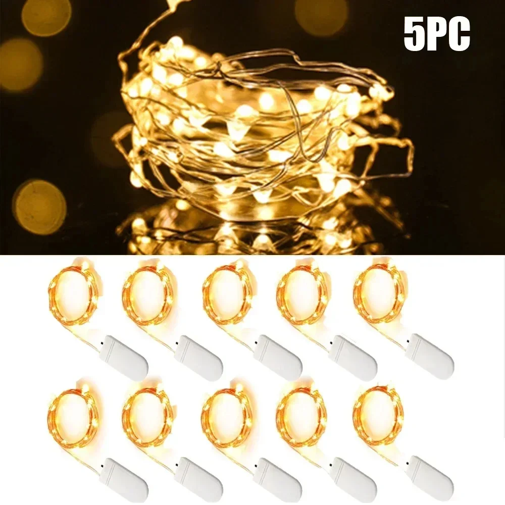 5pcs 1M 2M Fairy Light LED Copper Wire String Lights Outdoor Garland Wedding Light for Home Christmas Garden Holiday Decoration
5pcs 1M 2M Fairy Light LED Copper Wire String Lights Outdoor Garland Wedding Light for Home Christmas Garden Holiday Decoration