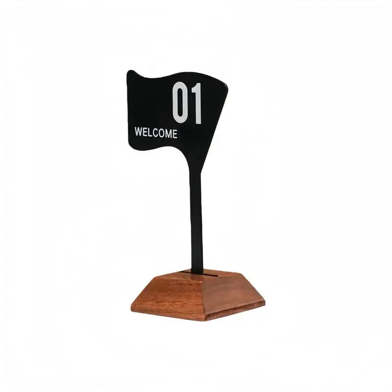 1PCS Table Number Plate Metal Solid Wood Black Painted Digital Sign For High-end Restaurants Bars & Weddings
1PCS Table Number Plate Metal Solid Wood Black Painted Digital Sign For High-end Restaurants Bars & Weddings