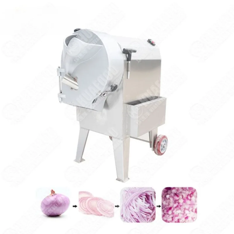 Automatic root vegetable chopping machine fruit cutting machine potato onion tomato slicer machine
Automatic root vegetable chopping machine fruit cutting machine potato onion tomato slicer machine
