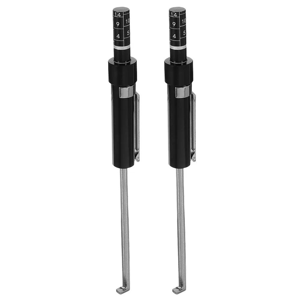 2Pcs Brake Pad Measuring Tool Precision Thickness Detection Gauge for Automotive Brake System Diagnostics and Service Repair
2Pcs Brake Pad Measuring Tool Precision Thickness Detection Gauge for Automotive Brake System Diagnostics and Service Repair