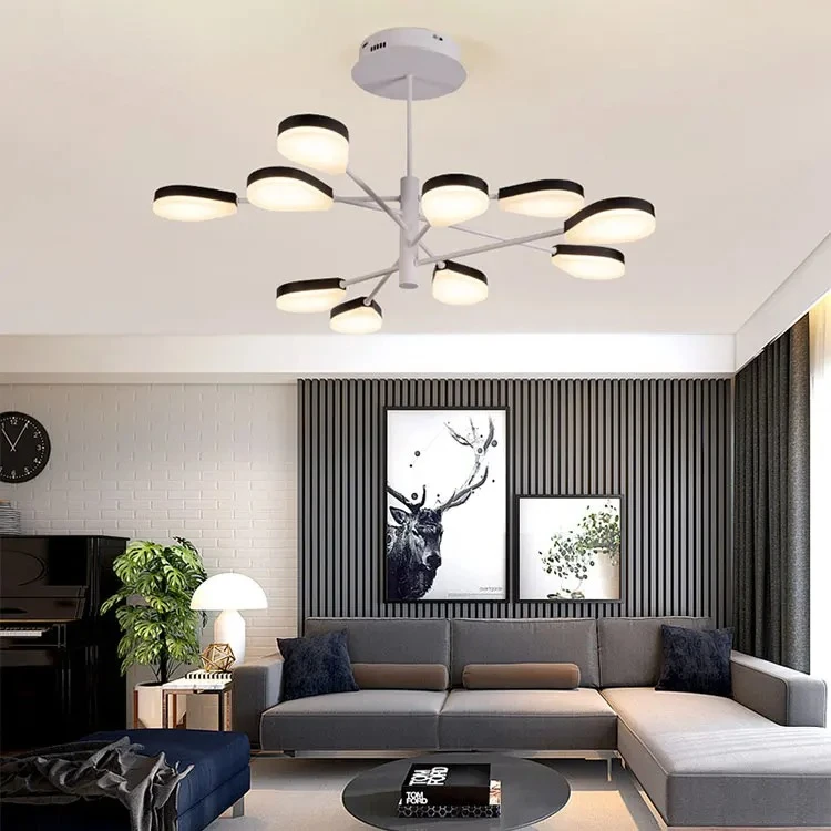 Modern Indoor Decorative Living Room Dining Room Hanging Chandelier Acrylic Led Ceiling Light
Modern Indoor Decorative Living Room Dining Room Hanging Chandelier Acrylic Led Ceiling Light