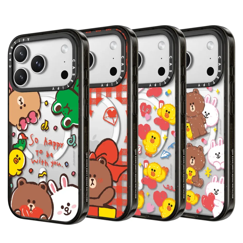 CASETiFY LINE FRIENDS Cartoon Series Magnetic Drop-proof Case for iPhone 13 14 15 16 17 Pro Max Air Plus Protect Cover
CASETiFY LINE FRIENDS Cartoon Series Magnetic Drop-proof Case for iPhone 13 14 15 16 17 Pro Max Air Plus Protect Cover
