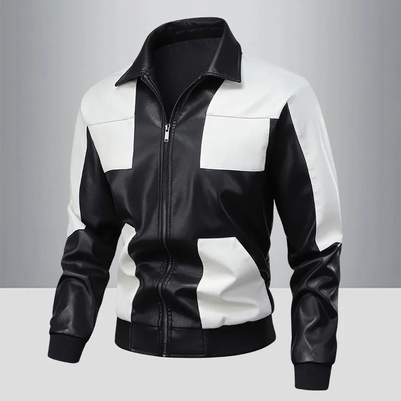 Motorcycle Biker Bomber PU Leather Jacket Autumn Winter Men's Trendy Loose Leather Jacket Male Fashion High Quality Loose Coats
Motorcycle Biker Bomber PU Leather Jacket Autumn Winter Men's Trendy Loose Leather Jacket Male Fashion High Quality Loose Coats