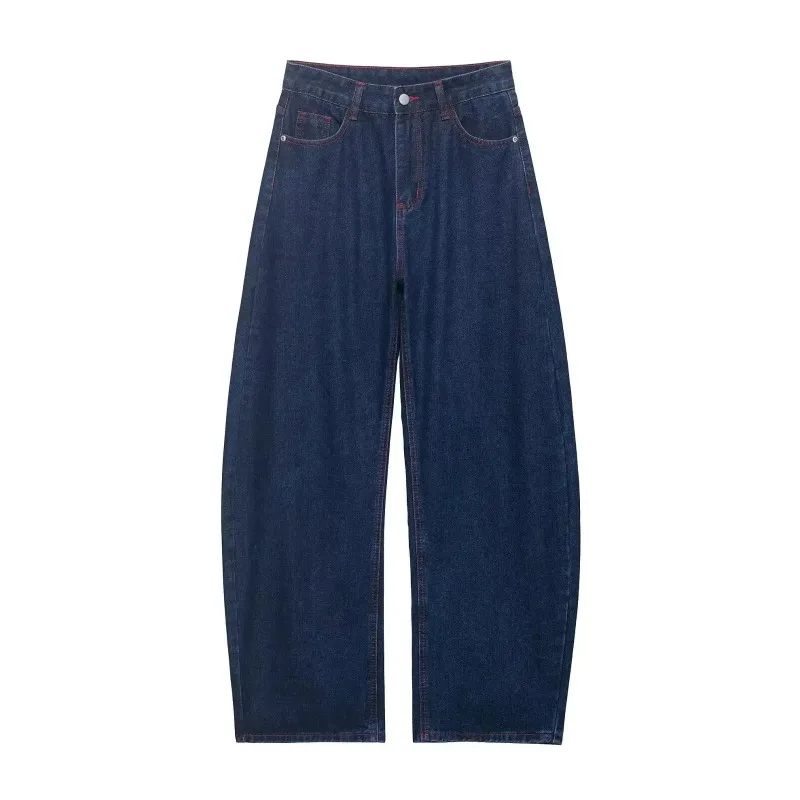 ZOCI Women Fashion Denim Blue Front Zipper Wide Leg Pants Jeans Vintage High Waist Full Length Female Chic Lady Trousers
ZOCI Women Fashion Denim Blue Front Zipper Wide Leg Pants Jeans Vintage High Waist Full Length Female Chic Lady Trousers