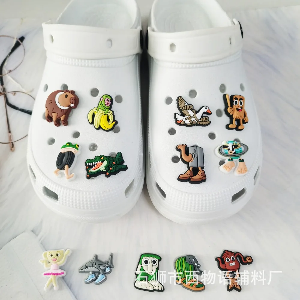 Tungtungtung Sahur Shoe Charms for DIY Cartoon Tralalelo Tralala Shoe Buckle Decoration for Shoe Charm Gift Shoes Decorations
Tungtungtung Sahur Shoe Charms for DIY Cartoon Tralalelo Tralala Shoe Buckle Decoration for Shoe Charm Gift Shoes Decorations