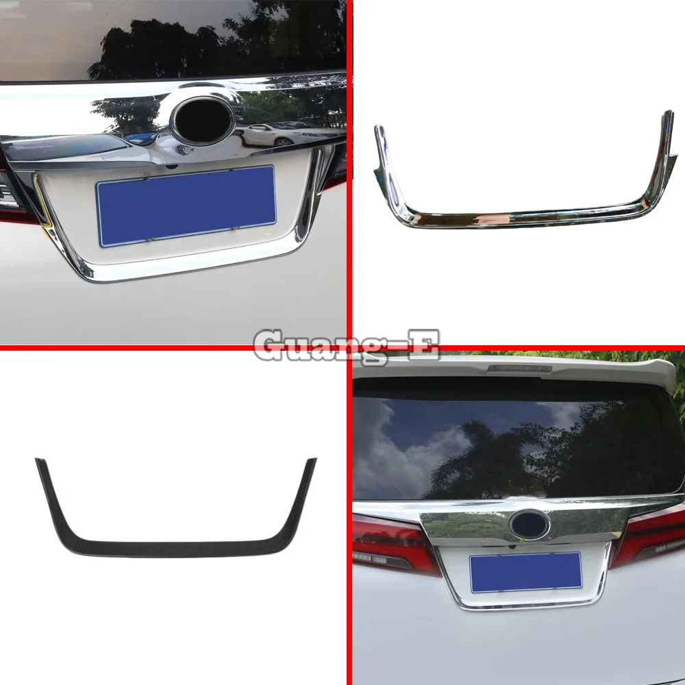 Styling ABS Chrome Back Rear License Frame Plate Trunk Trim Strip Bumper For Toyota Alphard Vellfire 2016 2017 2018 2019 2020
Styling ABS Chrome Back Rear License Frame Plate Trunk Trim Strip Bumper For Toyota Alphard Vellfire 2016 2017 2018 2019 2020