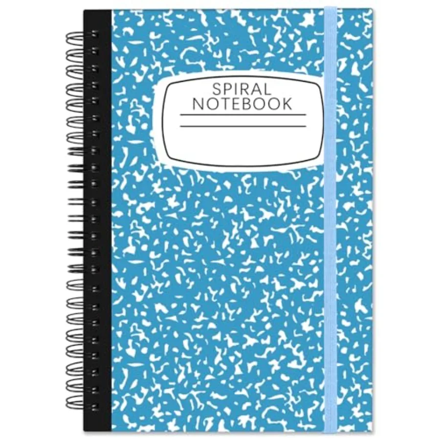 Spiral Notebook, Hardcover Journal Wide Ruled Spiral Notebook, A5 Size 5.5 x 8.3 Inch, 80GSM Thick Paper, 60 Sheets 120 Pages,
Spiral Notebook, Hardcover Journal Wide Ruled Spiral Notebook, A5 Size 5.5 x 8.3 Inch, 80GSM Thick Paper, 60 Sheets 120 Pages,