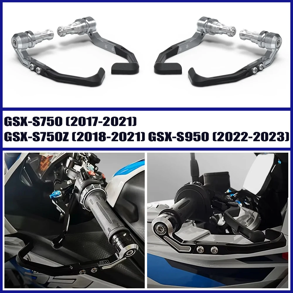 Motorcycle handlebar brake clutch guard rod CNC material protection device for SUZUKI GSX-S750 GSXS750Z GSX-S950 2017-2021
Motorcycle handlebar brake clutch guard rod CNC material protection device for SUZUKI GSX-S750 GSXS750Z GSX-S950 2017-2021