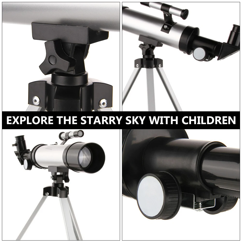 Telescope Astronomical Kids Aluminum Alloy High-magnification Outdoor 90X Zoom Monocular Refracting Tripod Stargazing Camping
Telescope Astronomical Kids Aluminum Alloy High-magnification Outdoor 90X Zoom Monocular Refracting Tripod Stargazing Camping