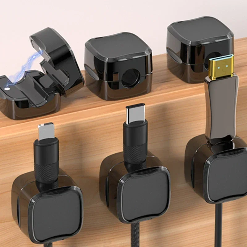 Magnetic USB Cable Organizer Adjustable Home Desk Car Cables Clips Wire Cord Holder Cable Management Wire Keeper Organizers
Magnetic USB Cable Organizer Adjustable Home Desk Car Cables Clips Wire Cord Holder Cable Management Wire Keeper Organizers