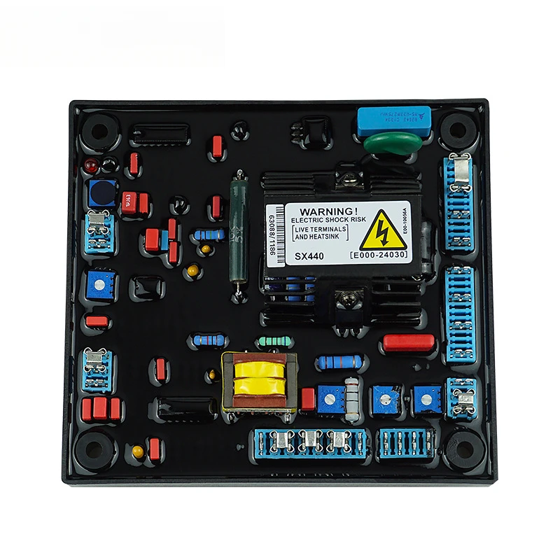 SX440A diesel generator accessories automatic voltage regulator AVR excitation voltage regulator board voltage regulator
SX440A diesel generator accessories automatic voltage regulator AVR excitation voltage regulator board voltage regulator
