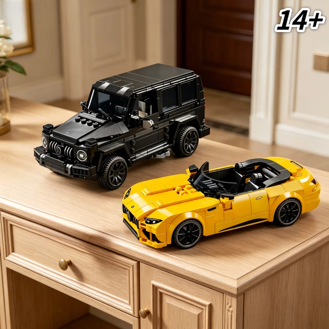 2026New 76924 808PCS AMG G63 & SL63 Building Blocks High-end Small Gift
2026New 76924 808PCS AMG G63 & SL63 Building Blocks High-end Small Gift