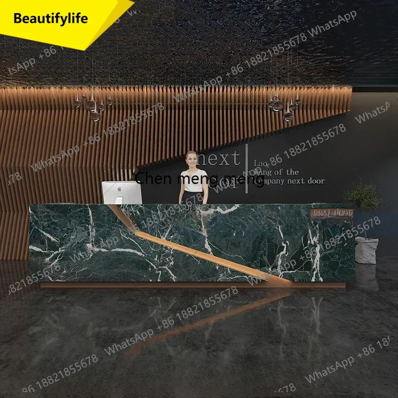 X188 Organizers Luxury Reception Desk European Garden Consable Cashier Reception Desk Modern Executive Mostrador Unique Furnitur
X188 Organizers Luxury Reception Desk European Garden Consable Cashier Reception Desk Modern Executive Mostrador Unique Furnitur