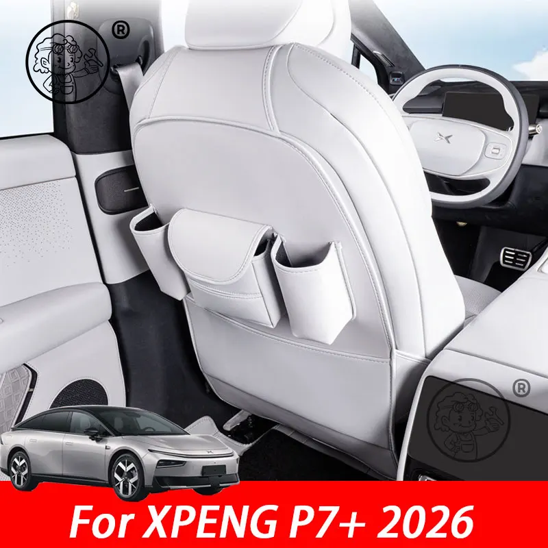 For XPENG P7+ 2026 2027 Multi-functional Seat Back Anti Kick Pad Rear Seat Leather Protection Mat Car Interior Accessories
For XPENG P7+ 2026 2027 Multi-functional Seat Back Anti Kick Pad Rear Seat Leather Protection Mat Car Interior Accessories
