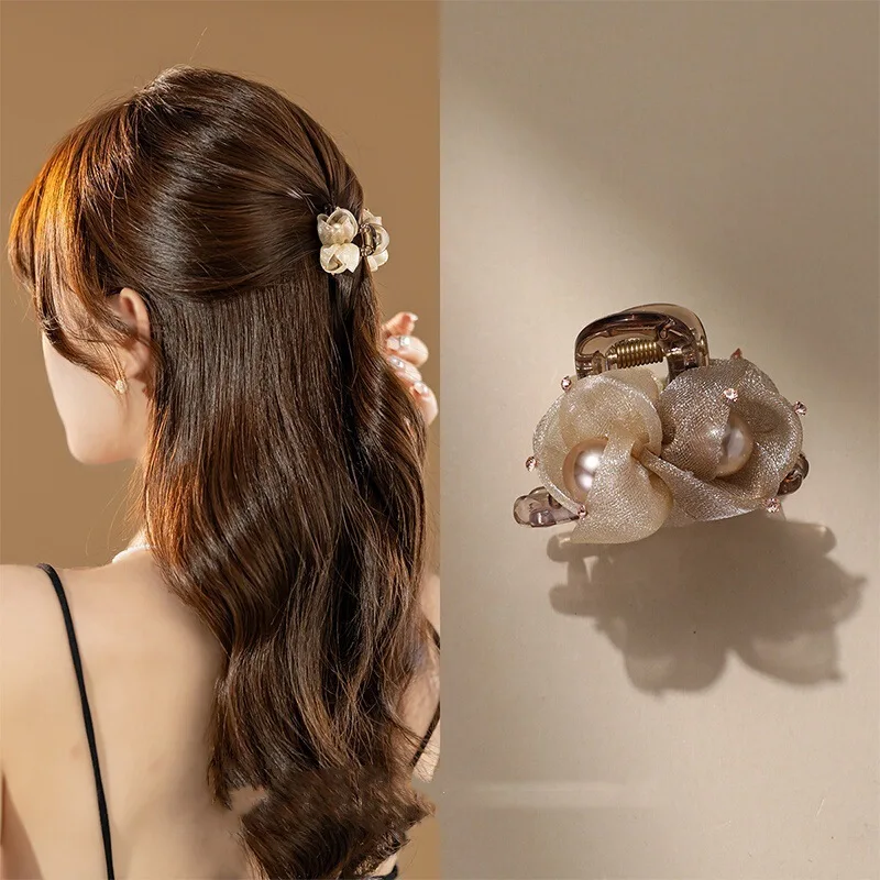 Women's High-End Five-Flower Half-Tied Hair Grab Clip Fashionable Small Bangs Headband Accessory Elegant Hair Clip
Women's High-End Five-Flower Half-Tied Hair Grab Clip Fashionable Small Bangs Headband Accessory Elegant Hair Clip