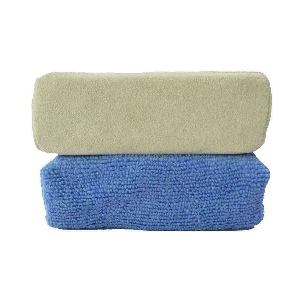 Microfiber Applicator Sponge Pad for Car Wax and Polish Application Featuring Soft Sponge and Double Stitching for Paint Safety
Microfiber Applicator Sponge Pad for Car Wax and Polish Application Featuring Soft Sponge and Double Stitching for Paint Safety