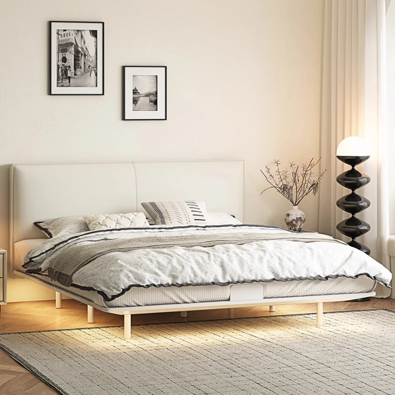 Скандинавская элегантная двуспальная кровать размера «queen-size», роскошная удобная кровать размера «queen-size», 200x220 см, минималистичная мебель для дома camas matrimoniales
Скандинавская элегантная двуспальная кровать размера «queen-size», роскошная удобная кровать размера «queen-size», 200x220 см, минималистичная мебель для дома camas matrimoniales