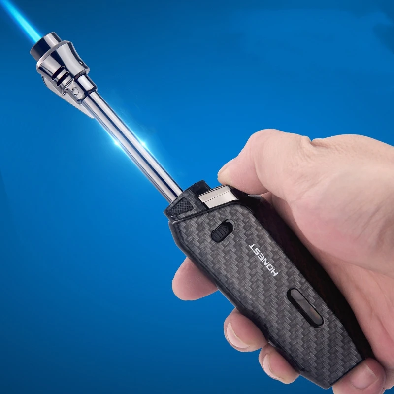 HONEST Direct Windproof Lighter Retractable And Lockable Outdoor Outdoor Camping BBQ Kitchen Portable Lighter Lgnition Tool
HONEST Direct Windproof Lighter Retractable And Lockable Outdoor Outdoor Camping BBQ Kitchen Portable Lighter Lgnition Tool
