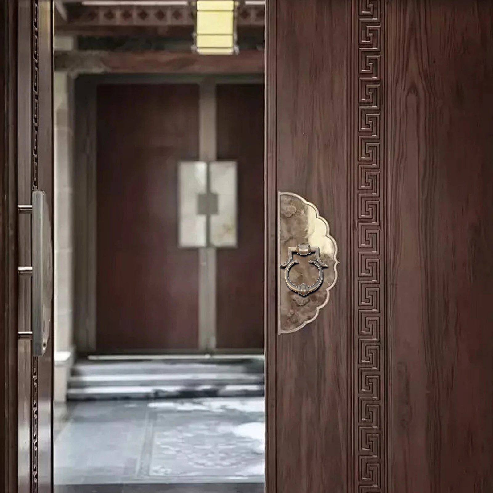 Modern Zinc Alloy Door Knocker Stylish Design Long Lasting Performance Easy to Install for Front Doors Alloy Chic Door Decor
Modern Zinc Alloy Door Knocker Stylish Design Long Lasting Performance Easy to Install for Front Doors Alloy Chic Door Decor