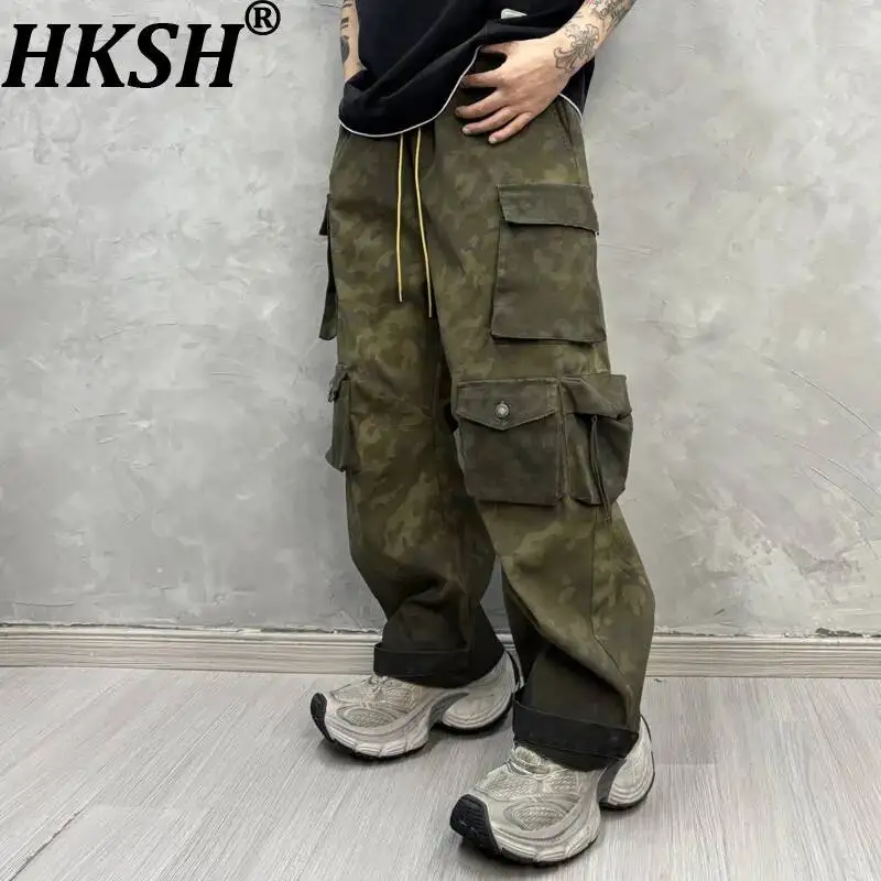 HKSH Spring New Men Tide Pioneer Waste Land Distressed Loose Fit Safari Style Cargo Pants Pockets Patchwork Vibe Casual HK22093
HKSH Spring New Men Tide Pioneer Waste Land Distressed Loose Fit Safari Style Cargo Pants Pockets Patchwork Vibe Casual HK22093
