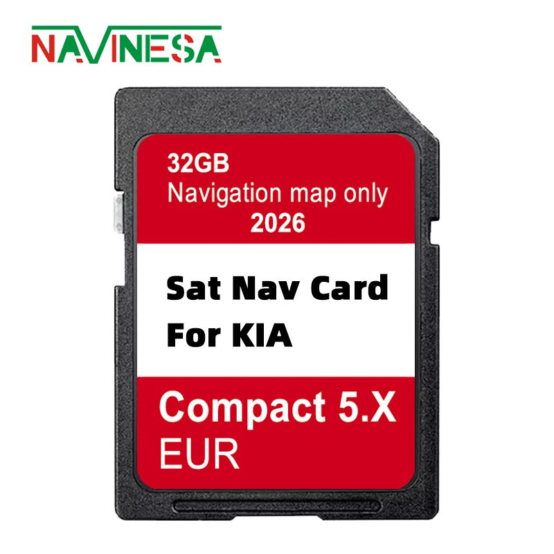 Карта памяти для навигации GEN5 для KIA Carens, Ceed, Niro, Optima, Picanto, Rio, Soul, Sportage, Stonic, Vehicle Compact 5.X, обновление карт ЕС
Карта памяти для навигации GEN5 для KIA Carens, Ceed, Niro, Optima, Picanto, Rio, Soul, Sportage, Stonic, Vehicle Compact 5.X, обновление карт ЕС