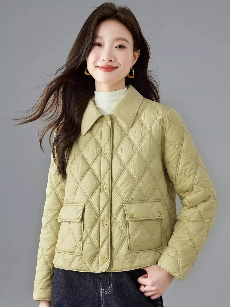 Women's Cotton Jacket 2026 New Korean Style Short Coat Single Breasted Warm Spring Autumn Outerwear W2237
Women's Cotton Jacket 2026 New Korean Style Short Coat Single Breasted Warm Spring Autumn Outerwear W2237