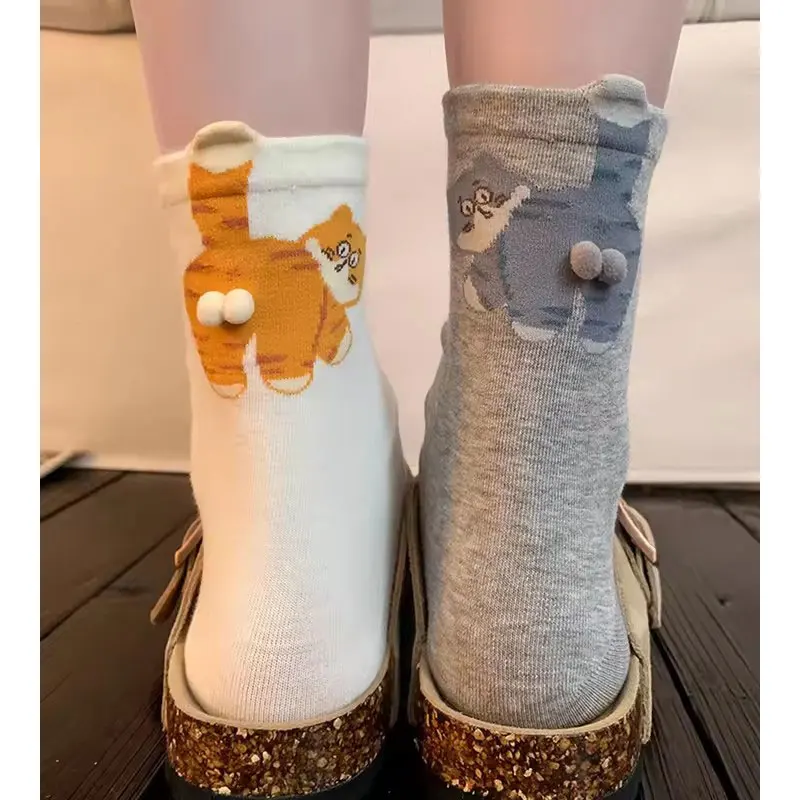 Носки унисекс средней длины с 3D-принтом «Кот», мягкие, удобные, влагопоглощающие, дышащие, повседневные, для пар
Носки унисекс средней длины с 3D-принтом «Кот», мягкие, удобные, влагопоглощающие, дышащие, повседневные, для пар