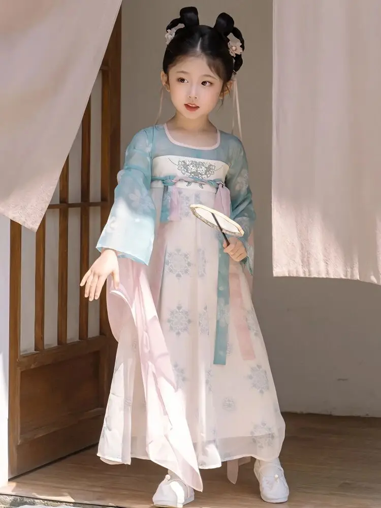 Children's Hanfu Princess Dress Fashionable New Style Little Girl Tang Suit Chinese Traditional Costume Girls' Clothing
Children's Hanfu Princess Dress Fashionable New Style Little Girl Tang Suit Chinese Traditional Costume Girls' Clothing
