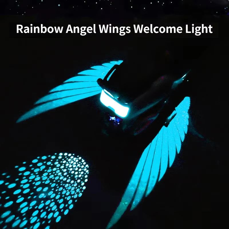 2026 New Electric Vehicle Motorcycle Colorful Angel Wings Welcome Light LED Projection Atmosphere Decorative Light
2026 New Electric Vehicle Motorcycle Colorful Angel Wings Welcome Light LED Projection Atmosphere Decorative Light