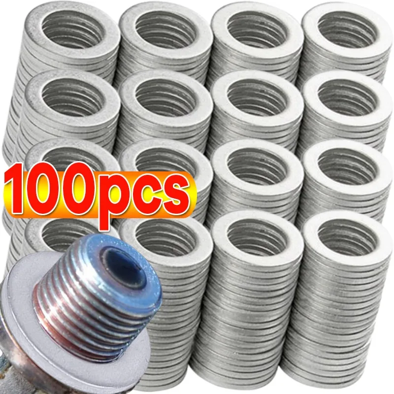 Car Oil Drain Screw Gasket Aluminum Sealing Washer Car Oil Drain Plug Non-Slip Washer Kit for Seal Car External Accessories
Car Oil Drain Screw Gasket Aluminum Sealing Washer Car Oil Drain Plug Non-Slip Washer Kit for Seal Car External Accessories