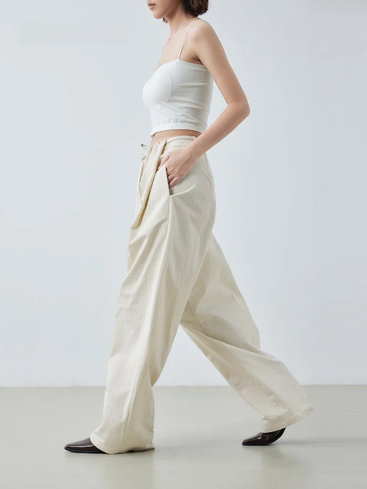 Женские повседневные брюки прямого кроя для похудения с завышенной талией и плиссировкой, утягивающие живот, весенняя новинка
Женские повседневные брюки прямого кроя для похудения с завышенной талией и плиссировкой, утягивающие живот, весенняя новинка