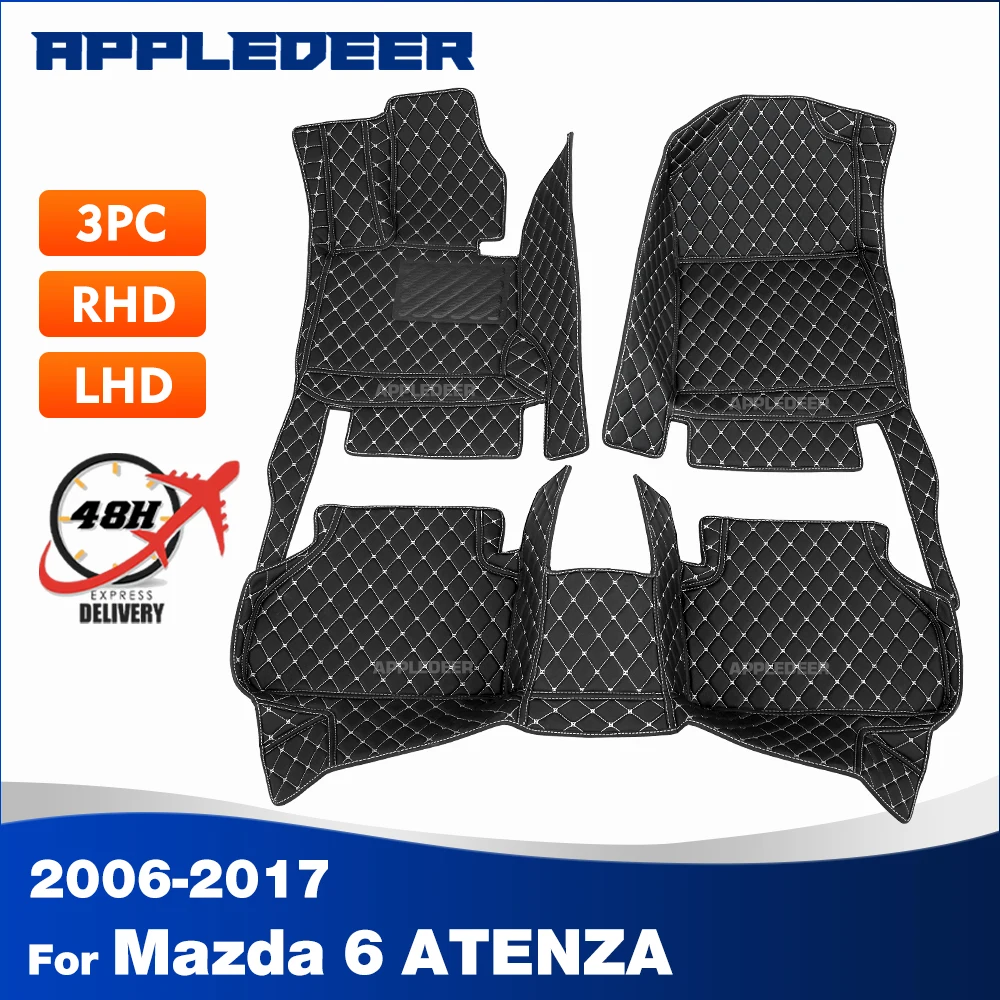 Car Floor Mats For Mazda 6 ATENZA 2006-2017 Custom Auto Foot Pads Carpet Cover Interior Accessories
Car Floor Mats For Mazda 6 ATENZA 2006-2017 Custom Auto Foot Pads Carpet Cover Interior Accessories