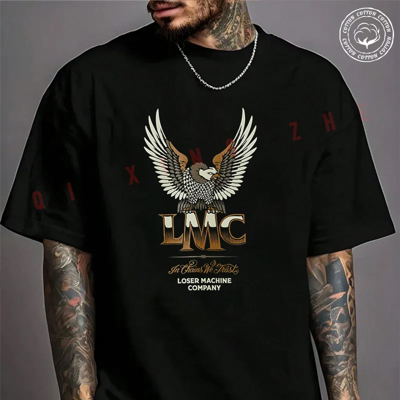 Moto Men's T-shirt Loser Machine Grandeur Cotton T Shirt Short Sleeve Exquisite Design Essential Top Tees
Moto Men's T-shirt Loser Machine Grandeur Cotton T Shirt Short Sleeve Exquisite Design Essential Top Tees