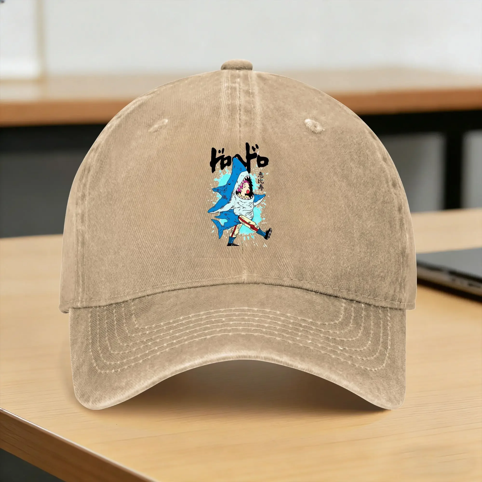 Ebisu Shark Costume Dorohedoro Washed Baseball Cap Vintage Sun Trucker Hat Summer Female Male Running Hippie Baseball Caps
Ebisu Shark Costume Dorohedoro Washed Baseball Cap Vintage Sun Trucker Hat Summer Female Male Running Hippie Baseball Caps