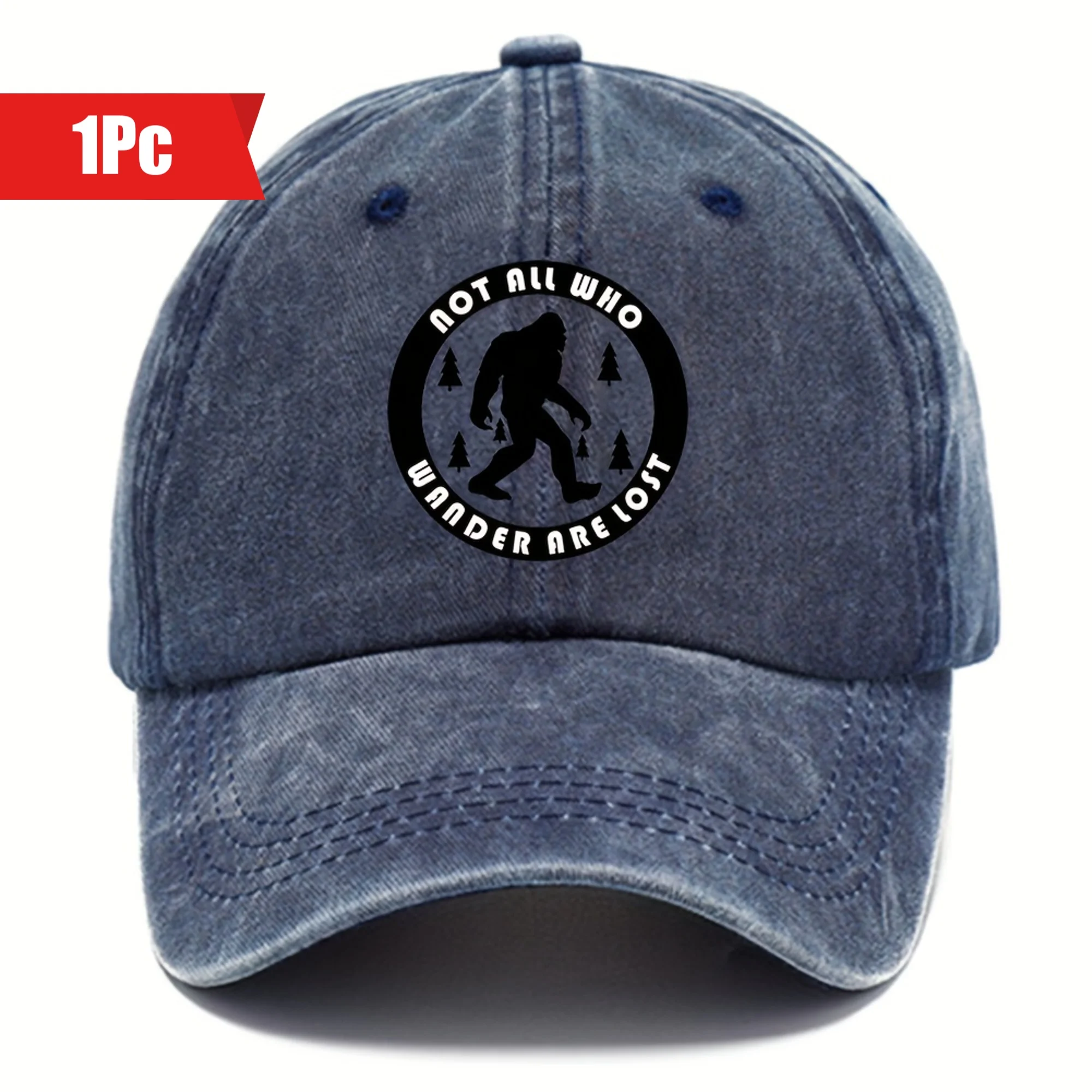 Unisex Washed Cotton Baseball Cap With Adjustable Size, Humorous "Duct Tape" Slogan
Unisex Washed Cotton Baseball Cap With Adjustable Size, Humorous "Duct Tape" Slogan