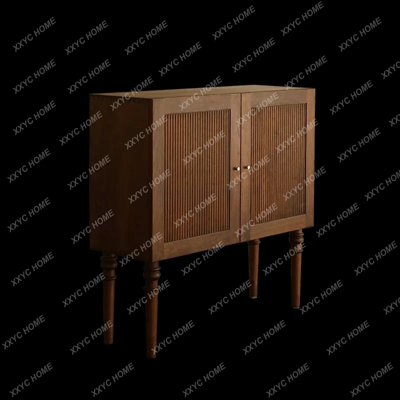 L solid wood cherry wood retro style entrance cabinet living room against the wall antique style storage cabinet
L solid wood cherry wood retro style entrance cabinet living room against the wall antique style storage cabinet
