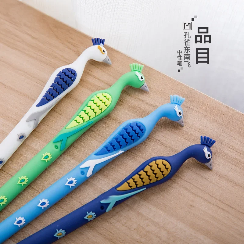 16 шт. креативный павлин прекрасная мягкая силиконовая нейтральная ручка мультяшная ручка для подписи студенческие канцелярские принадлежности черная ручка оптовая продажа
16 шт. креативный павлин прекрасная мягкая силиконовая нейтральная ручка мультяшная ручка для подписи студенческие канцелярские принадлежности черная ручка оптовая продажа