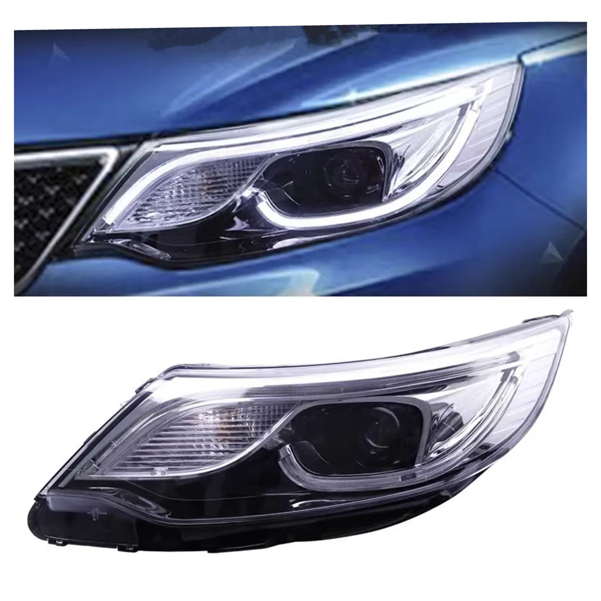 Pop 2015 2016 For Kia K2 Headlight Assembly Modified Led Daytime Running Lights Bi-optical Lens Xenon Headlights
Pop 2015 2016 For Kia K2 Headlight Assembly Modified Led Daytime Running Lights Bi-optical Lens Xenon Headlights