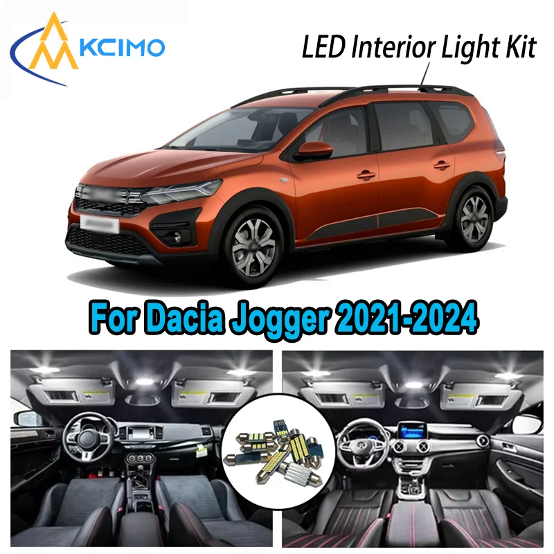 For Dacia Jogger 2021-2024 2022 2023 2024 Premium Bright LED Interior Dome Map Trunk Light Kit Car Led Lamps Canbus No Error
For Dacia Jogger 2021-2024 2022 2023 2024 Premium Bright LED Interior Dome Map Trunk Light Kit Car Led Lamps Canbus No Error