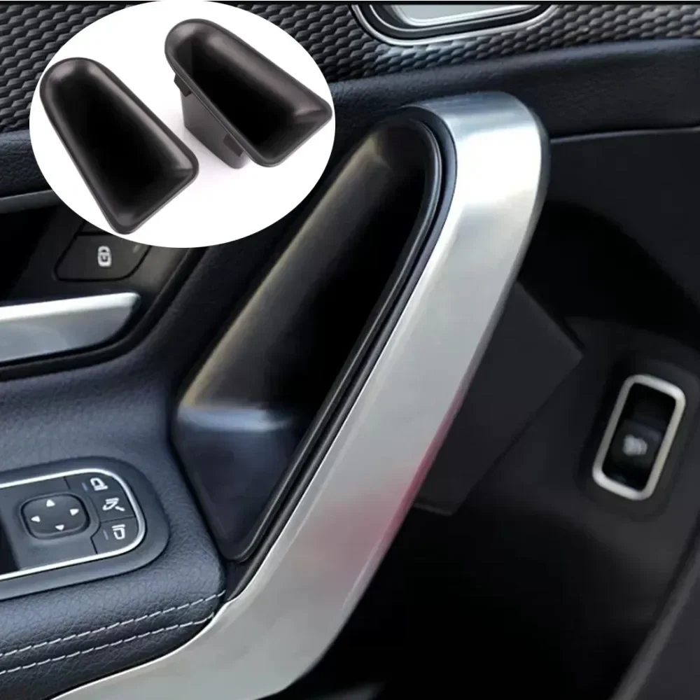 For Mercedes Benz A CLA Class W177 C118 A200 2019-24 Black ABS Car Door Handle Storage Box Container Organizer Tray Holder Trim
For Mercedes Benz A CLA Class W177 C118 A200 2019-24 Black ABS Car Door Handle Storage Box Container Organizer Tray Holder Trim