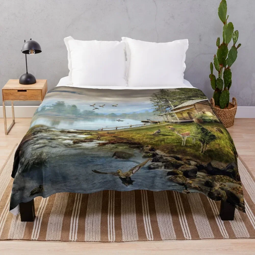 Wildlife Landscape Throw Blanket Moving Weighted Blankets warm winter christmas gifts Multi-Purpose Large Blankets
Wildlife Landscape Throw Blanket Moving Weighted Blankets warm winter christmas gifts Multi-Purpose Large Blankets